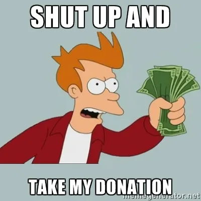 Do you use free or open software? Make a donation!