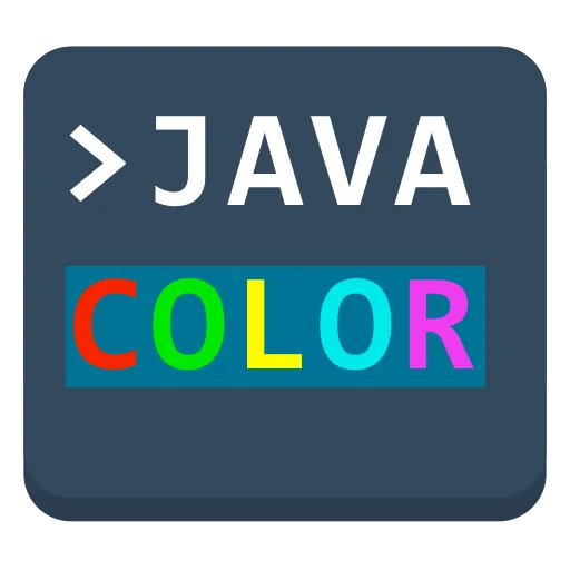 Colored messages on a terminal using Java