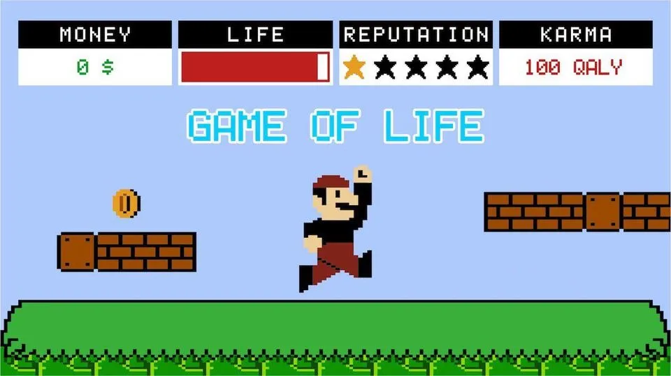 Winning a game called "life"