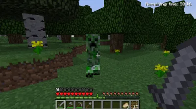 A creeper stalking me