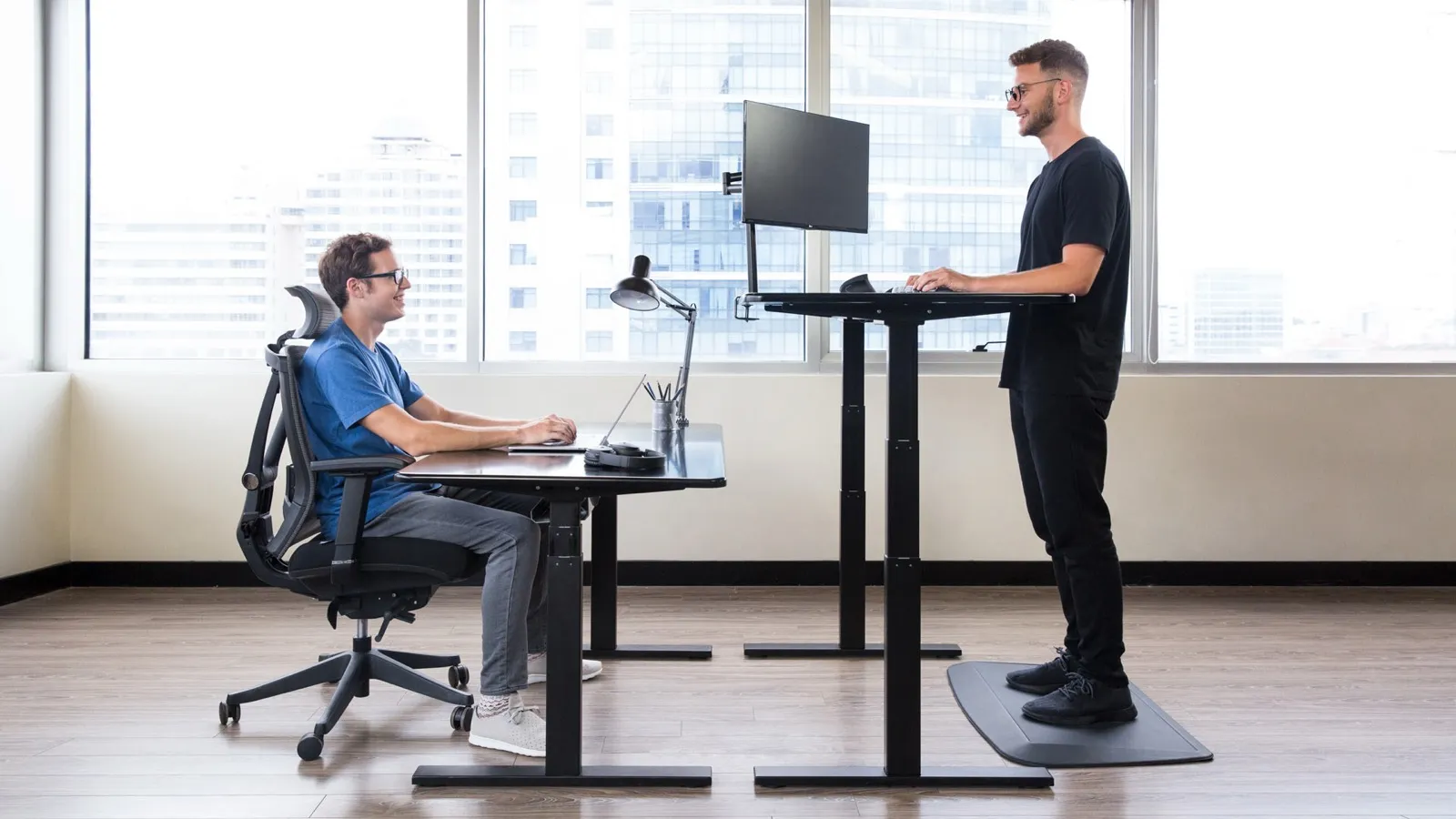 Standing desk on a budget